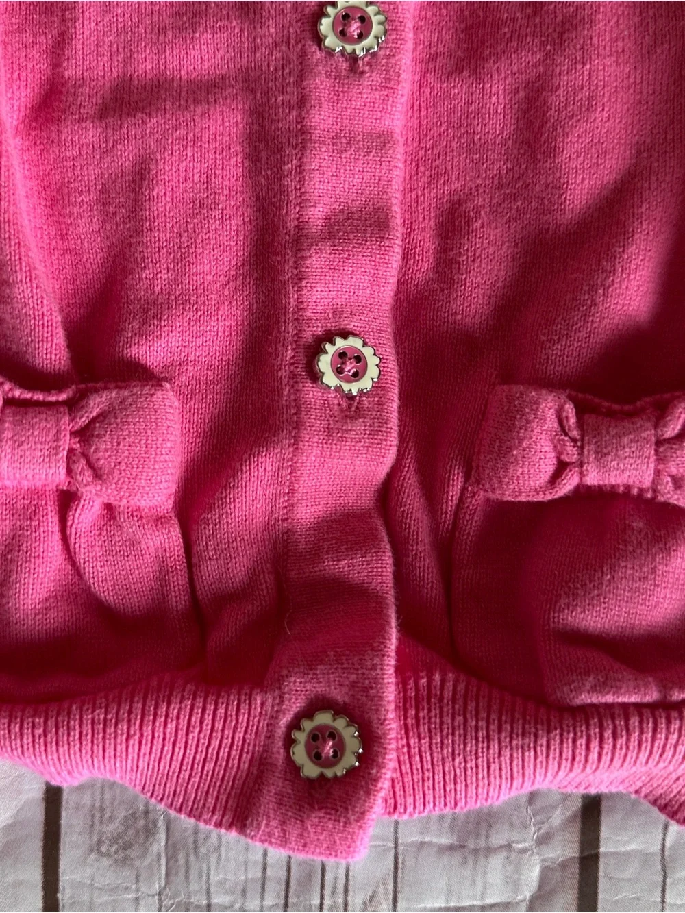 Gymboree pink cardigan